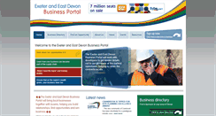Desktop Screenshot of exeterandeastdevonportal.co.uk